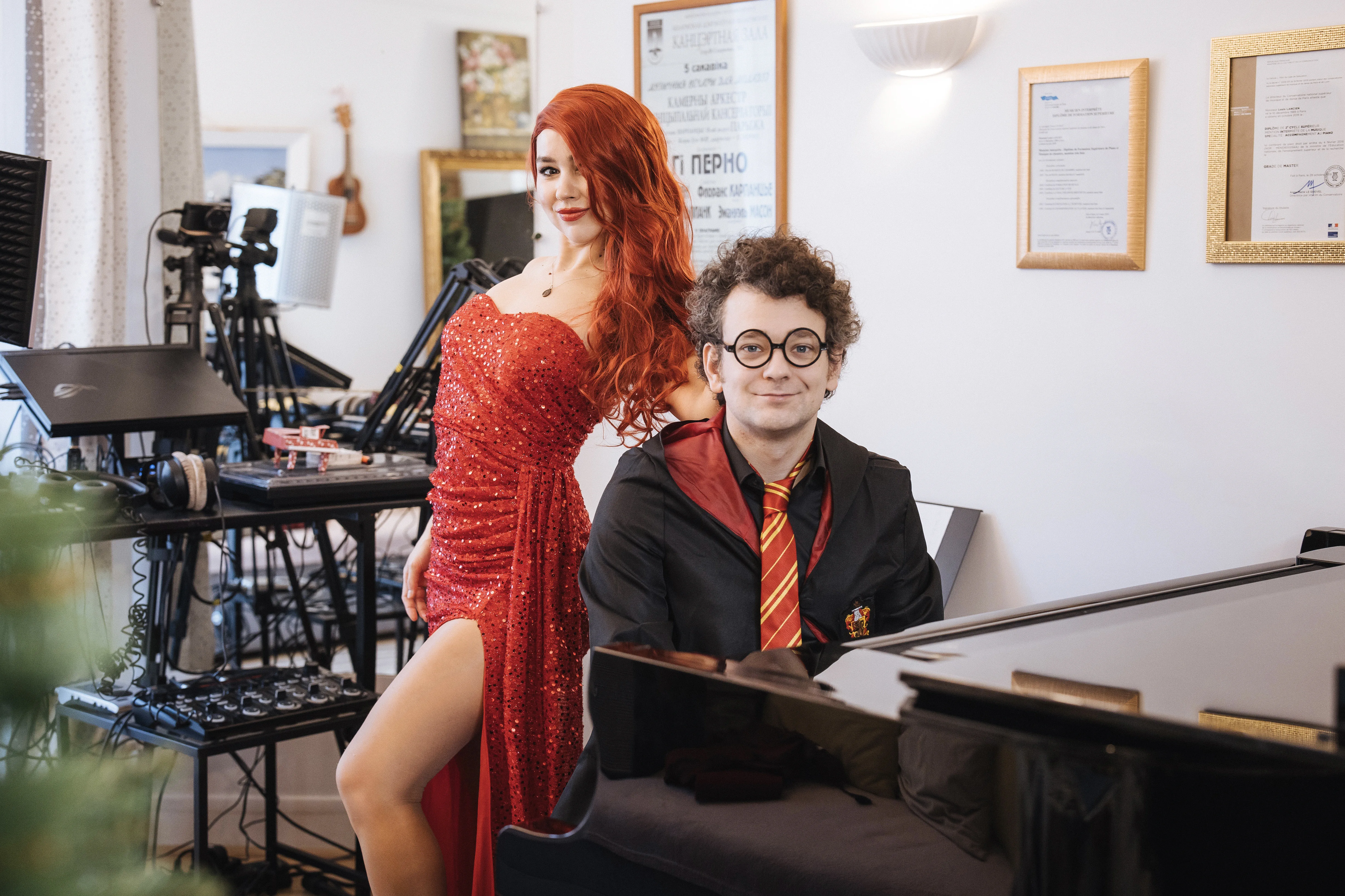 Louis Lancien et Nicole Deli, duo piano-voix